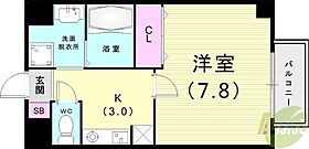 ブルーパール御影  ｜ 兵庫県神戸市東灘区御影郡家1丁目（賃貸マンション1K・2階・27.52㎡） その2