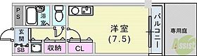 ベルロード六甲  ｜ 兵庫県神戸市灘区寺口町（賃貸マンション1R・1階・26.60㎡） その2