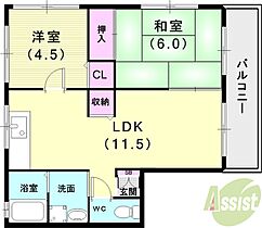 プリマベーラ芦屋  ｜ 兵庫県芦屋市浜町（賃貸アパート2LDK・2階・50.08㎡） その2