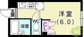 プチコーポミッシェル  ｜ 兵庫県神戸市灘区高徳町4丁目（賃貸マンション1R・3階・17.00㎡） その2