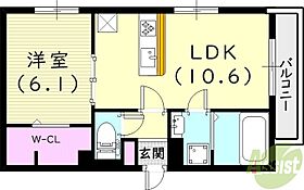 ユーフォリア  ｜ 兵庫県西宮市門戸荘9-18（賃貸アパート1LDK・1階・41.68㎡） その2