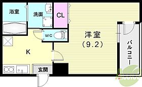 フジパレス西宮鳴尾III番館  ｜ 兵庫県西宮市鳴尾町2丁目11-5（賃貸アパート1K・1階・29.58㎡） その2