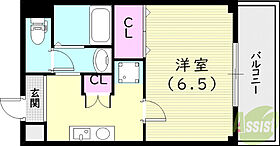 NSハイム  ｜ 兵庫県西宮市用海町3-4（賃貸マンション1K・2階・24.96㎡） その2