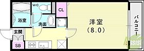 アルト芦屋  ｜ 兵庫県芦屋市船戸町7-22（賃貸アパート1K・1階・26.50㎡） その2