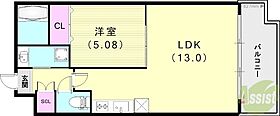 プレジオ西宮今津  ｜ 兵庫県西宮市今津水波町1-20（賃貸マンション1LDK・5階・42.13㎡） その2