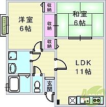 アネシス愛宕山I棟  ｜ 兵庫県西宮市愛宕山（賃貸アパート2LDK・2階・52.66㎡） その2