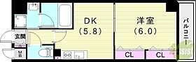 エスペランサ御影II  ｜ 兵庫県神戸市東灘区御影中町6丁目（賃貸マンション1DK・5階・29.28㎡） その2