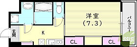 西宮ルモンド甲子園  ｜ 兵庫県西宮市甲子園七番町（賃貸マンション1K・4階・25.80㎡） その2