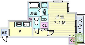 アモーレ松香園  ｜ 兵庫県西宮市笠屋町10-20（賃貸アパート1K・1階・27.26㎡） その2