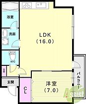 サンビルダー岡本  ｜ 兵庫県神戸市東灘区本山北町6丁目（賃貸アパート1LDK・2階・48.00㎡） その2