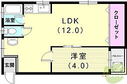 クリーンハイツ大原 3階