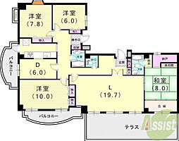 フォーシーズンズ芦屋 5階