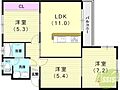 鶴甲コーポ7号館5階6.4万円