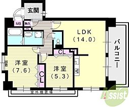 エクセル芦屋 9階
