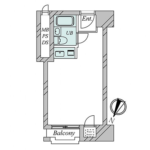 間取り シャルマン文京千駄木 5階/-