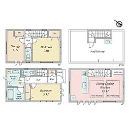 文京区千石三丁目新築戸建 2号棟
