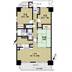 間取図画像 3LDK