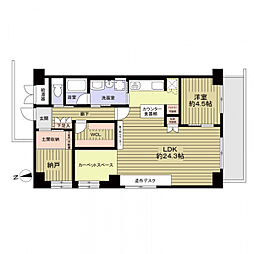 間取図画像 1SLDK