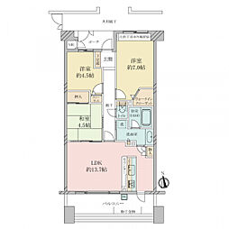 間取図画像 3LDK