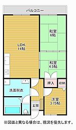 間取図画像 3LDK