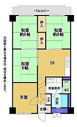 間取図画像 4DK
