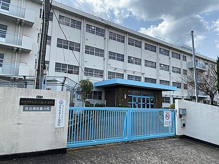 北九州市立萩ケ丘小学校(656m)