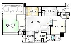 リヴィエールクリエ曽根 4LDKの間取図画像