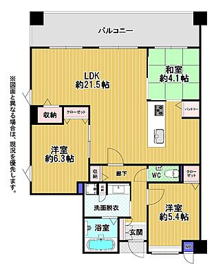 間取り シティガーデンBONJONOテラス 3階/-