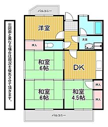 間取図画像 4DK