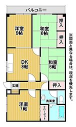 間取図画像 4DK