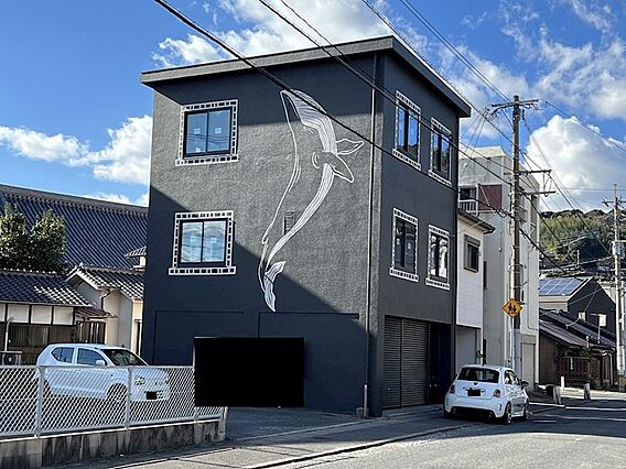 199号線沿い...
