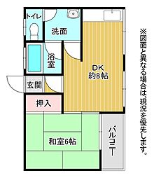 間取図画像 1DK
