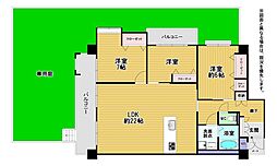 間取図画像 3LDK