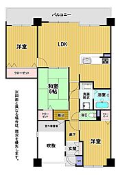 間取図画像 3LDK