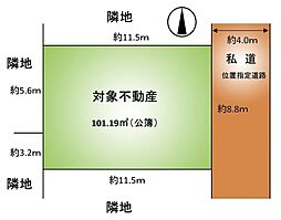 吉川市中野　売地