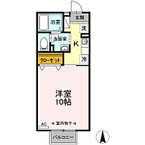 山梨県甲斐市中下条1505（賃貸アパート1K・1階・30.03㎡） その2