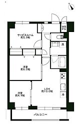 間取図画像 2SLDK