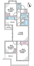 間取図画像 3LDK