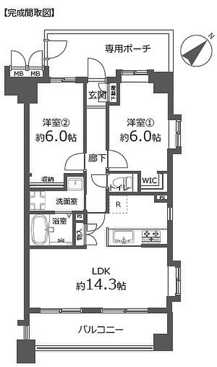 間取り図。