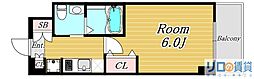 エステムコート新大阪8レヴォリス 1Kの間取図画像