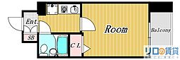 エスリード新大阪第7 1Kの間取図画像