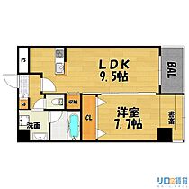 N’ｓFirst 901 ｜ 大阪府大阪市淀川区西中島1丁目（賃貸マンション1LDK・9階・43.97㎡） その2