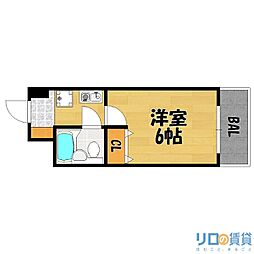 間取図画像 1K