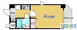 エスリード新大阪第6 1Kの間取図画像