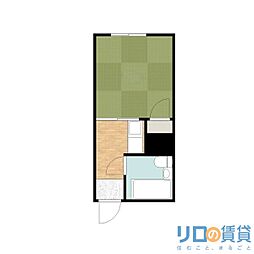 ストロング第3新大阪 ワンルームの間取図画像