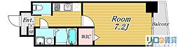 MSR新大阪南 1Kの間取図画像