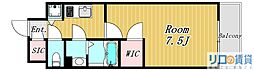 エスリード新大阪レジデンス 1Kの間取図画像