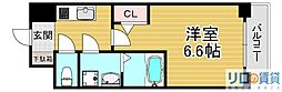 S-RESIDENCE上新庄beat 1Kの間取図画像