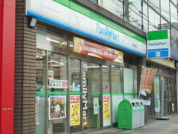 画像20:ファミリーマート東田辺三丁目店 370m