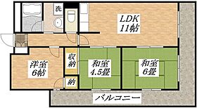 メゾン平野パートI 1003 ｜ 大阪府大阪市平野区背戸口1丁目（賃貸マンション3LDK・10階・60.00㎡） その2